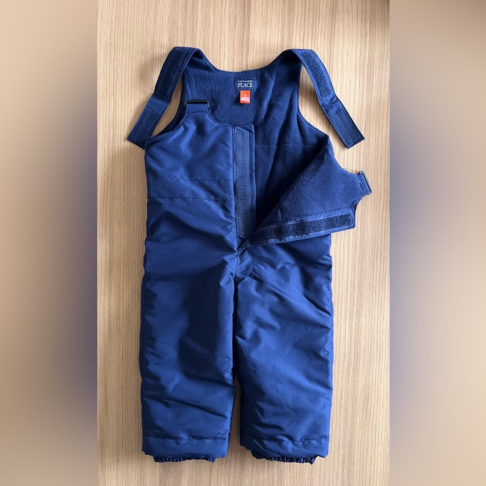 The Children's Place, Toddler Snow ripstop water resistant Overall, size 2 Years